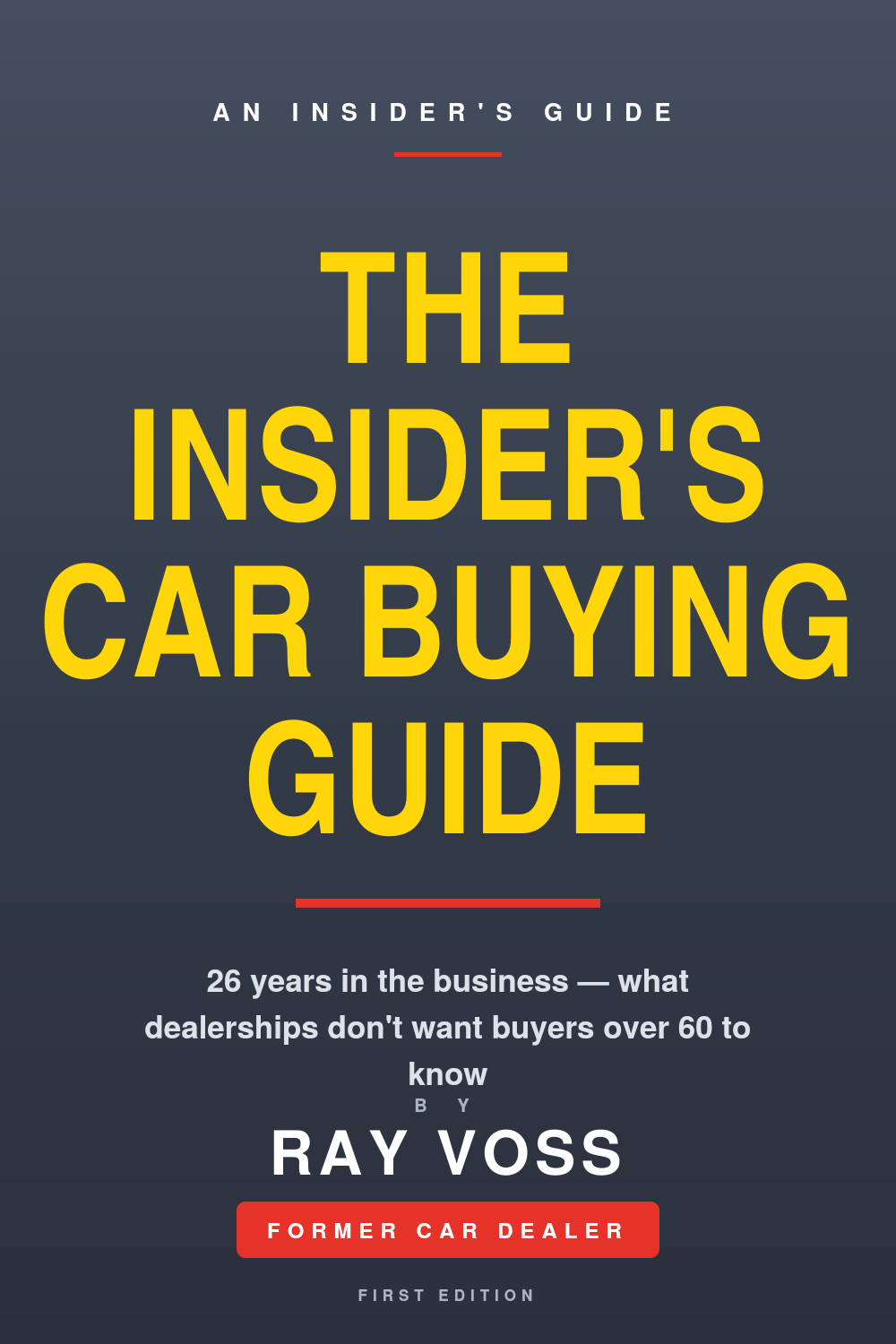 The Insider's Car Buying Guide book cover